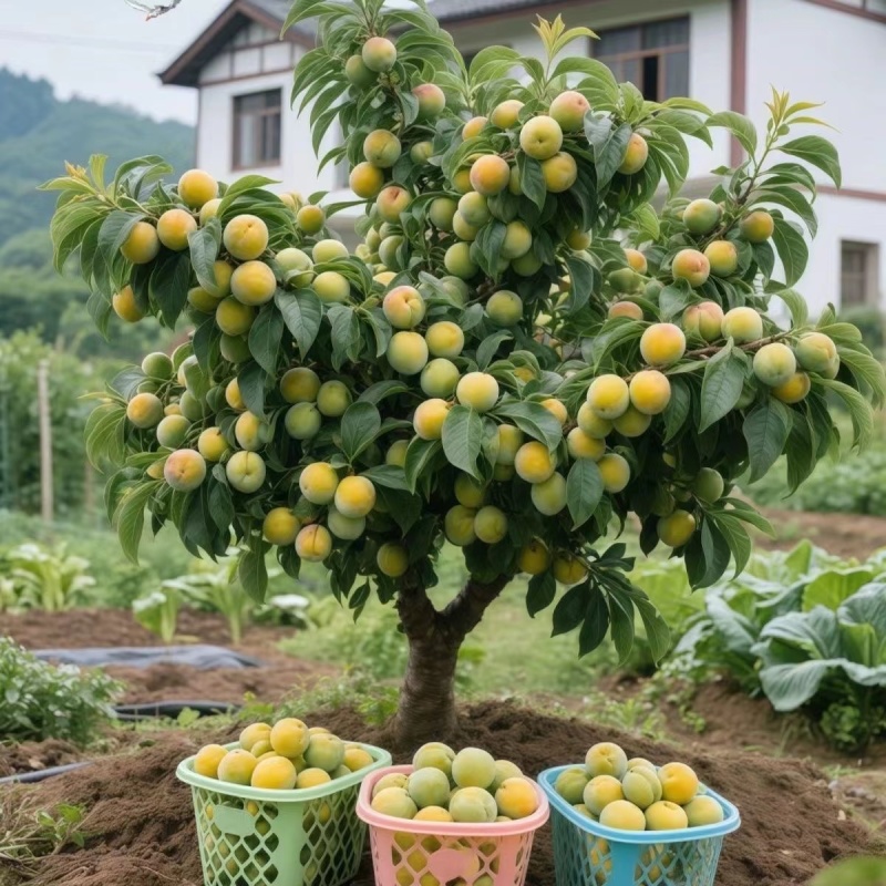 山东临沂水果苗/李子苗/蜂糖李子苗/量大价优/包成活/