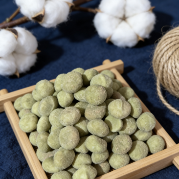 芥末味夏威夷果仁2025新货网红零食**