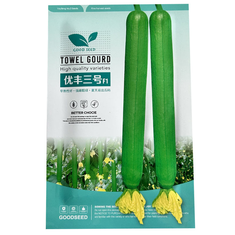 优丰3号长丝瓜种子早熟强雌靓绿夏季易出瓜基地品种