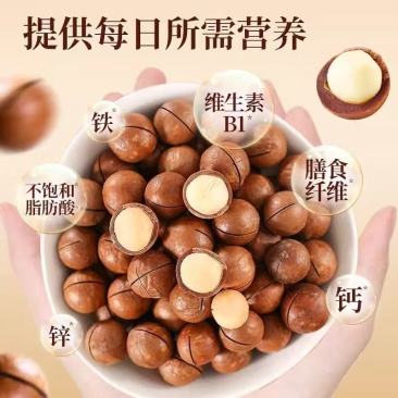 新货夏威夷果坚果批发原味大颗粒干果整袋散装零食