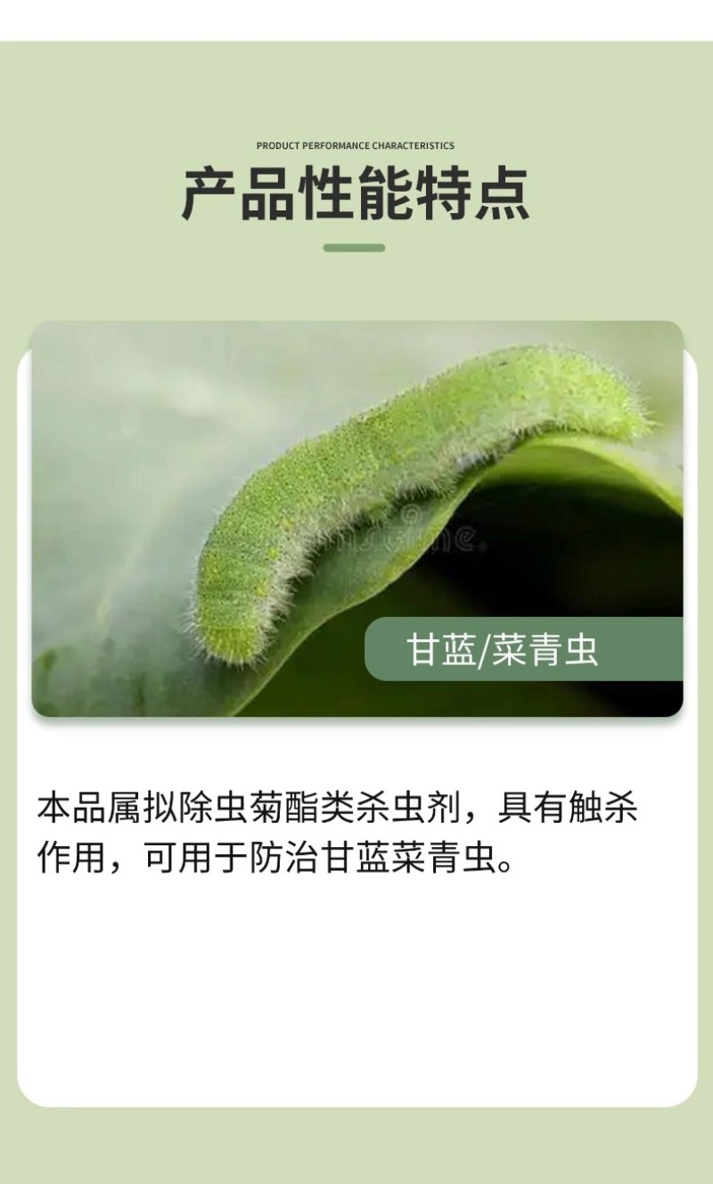 巧喜5%高效氯氟氰菊酯功夫菊酯杀虫剂肉虫甘蓝菜青虫农