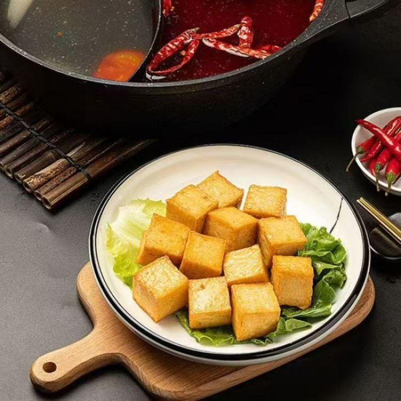 清真食品黄金鱼豆腐关东煮麻辣烫小吃车炸串食材