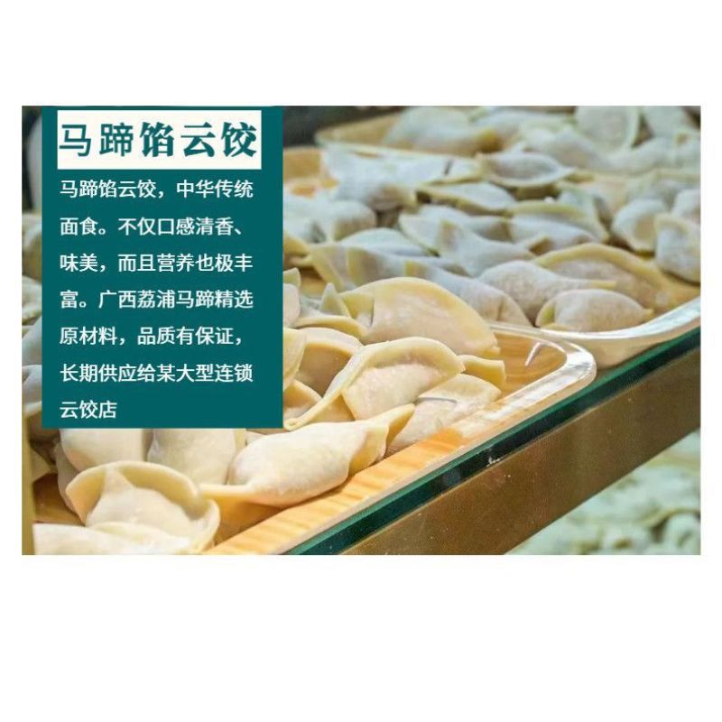 冷冻马蹄丁荸荠丁8*8mm包饺子馄饨奶茶店去皮6*6mm