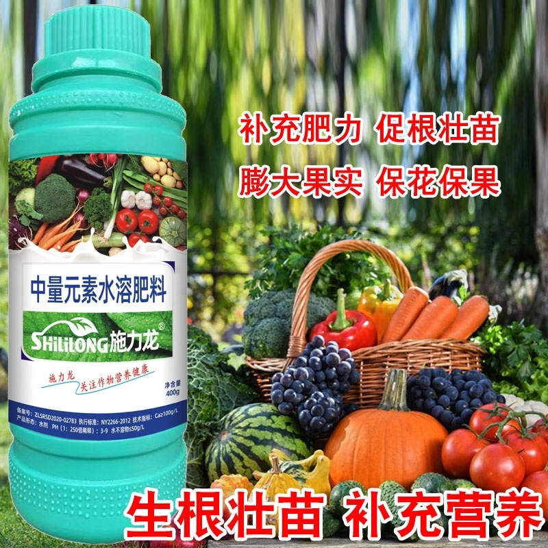 施力龙叶菜专用叶面肥蔬菜专用水溶肥肥料农用通用型蔬菜青菜