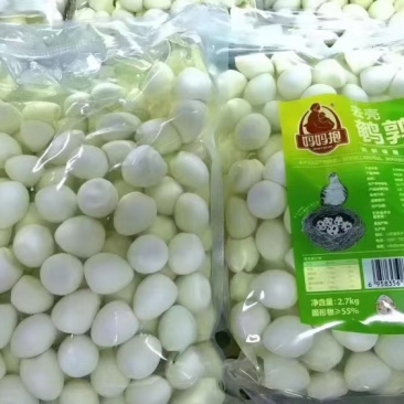 清水鹌鹑蛋去壳新鲜火锅商用关东煮炸串香麻辣烫食材