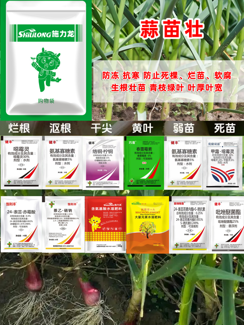 大蒜套餐正品大蒜三遍套餐大蒜专用套餐干尖黄叶膨大