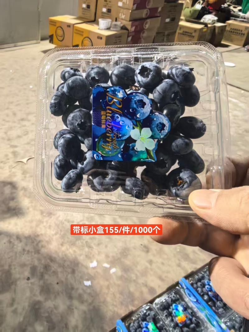 高山花香蓝莓，新鲜采摘，保证质量，