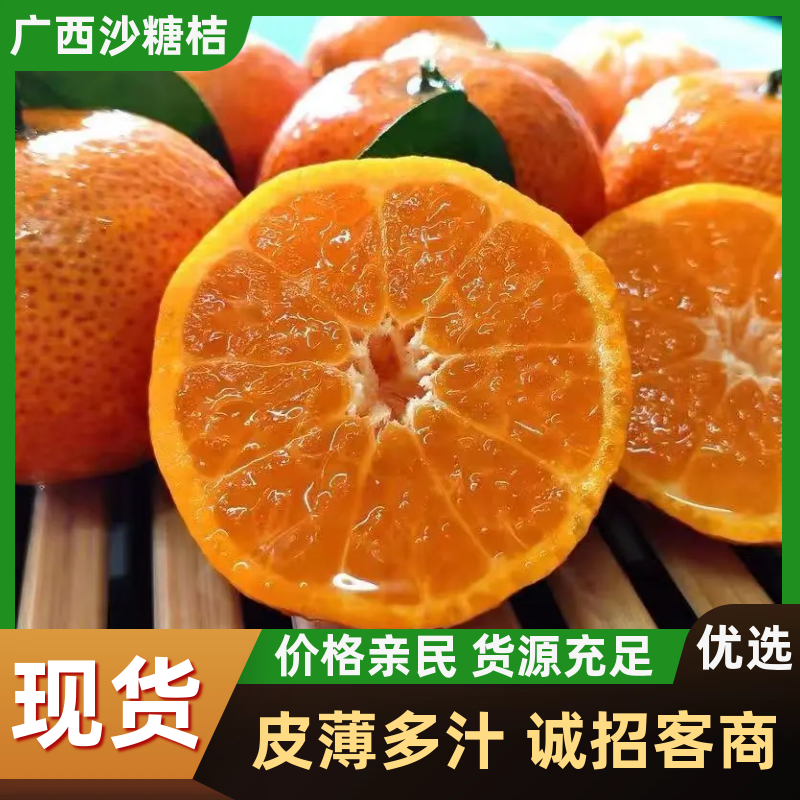 平乐沙糖桔大量上市，一手货源，产地直供量大优惠，品质保证