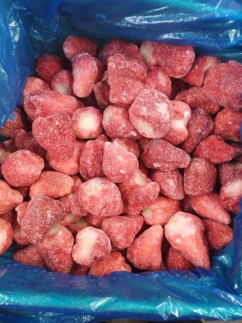 冷冻草莓，大量现货，对接加工厂，产地直发，价格优惠
