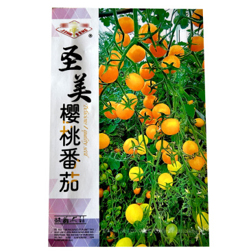 圣美樱桃番茄种子小果早熟黄色果含糖高坐果多基地型