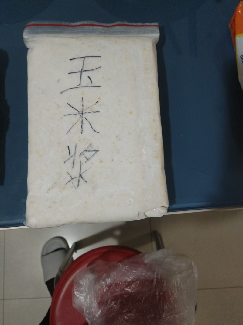 速冻玉米浆玉米浆包今年新货用新鲜玉米搽浆品质好