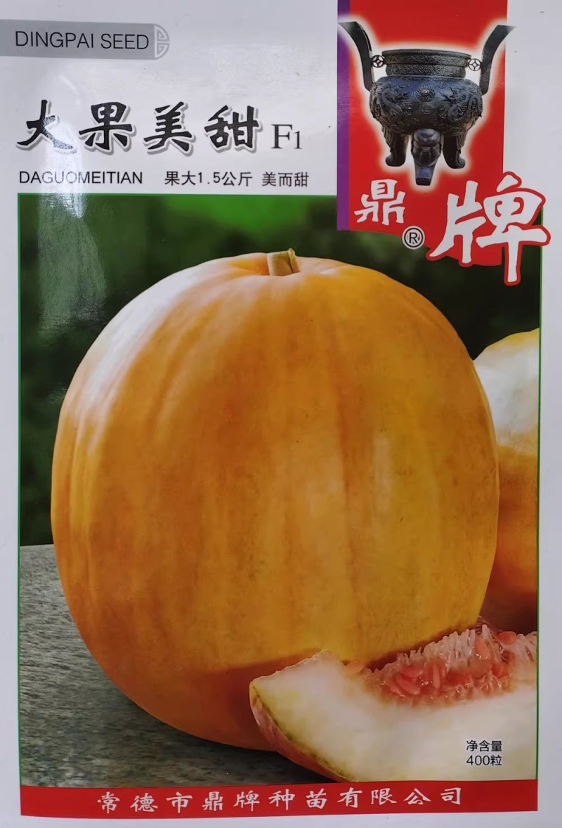 大果美甜丑八怪甜瓜种子早熟薄皮黄皮肉厚甜脆糖度高