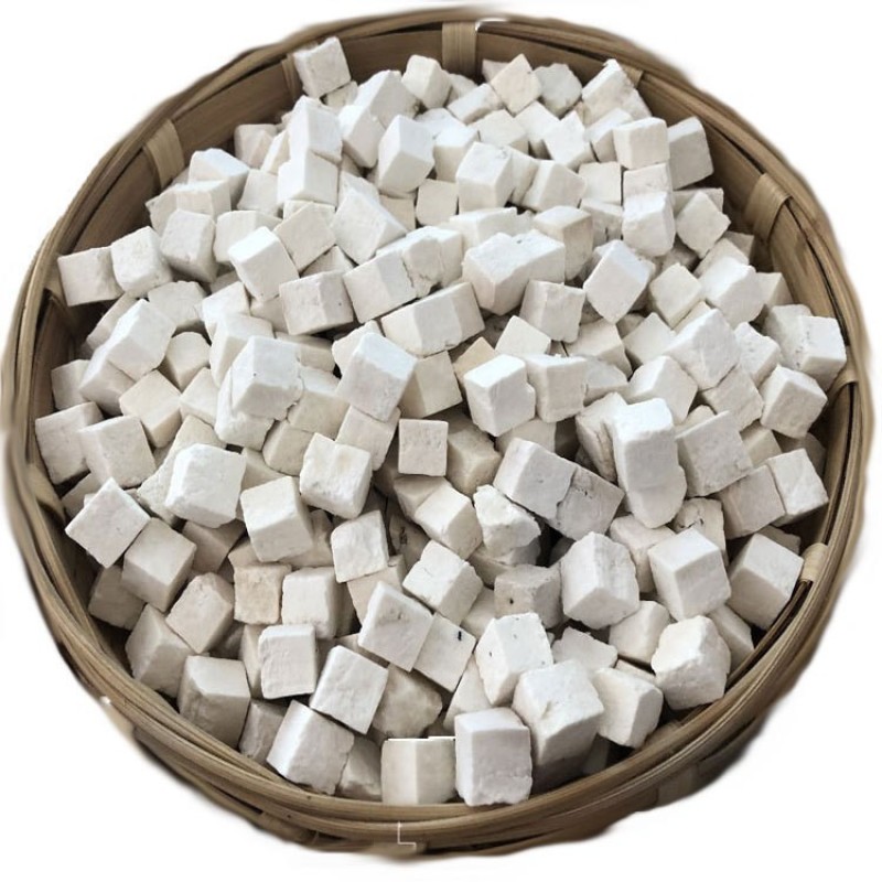 茯苓散装新货批发厂家供应脱水茯苓干烘焙原料免费打粉代