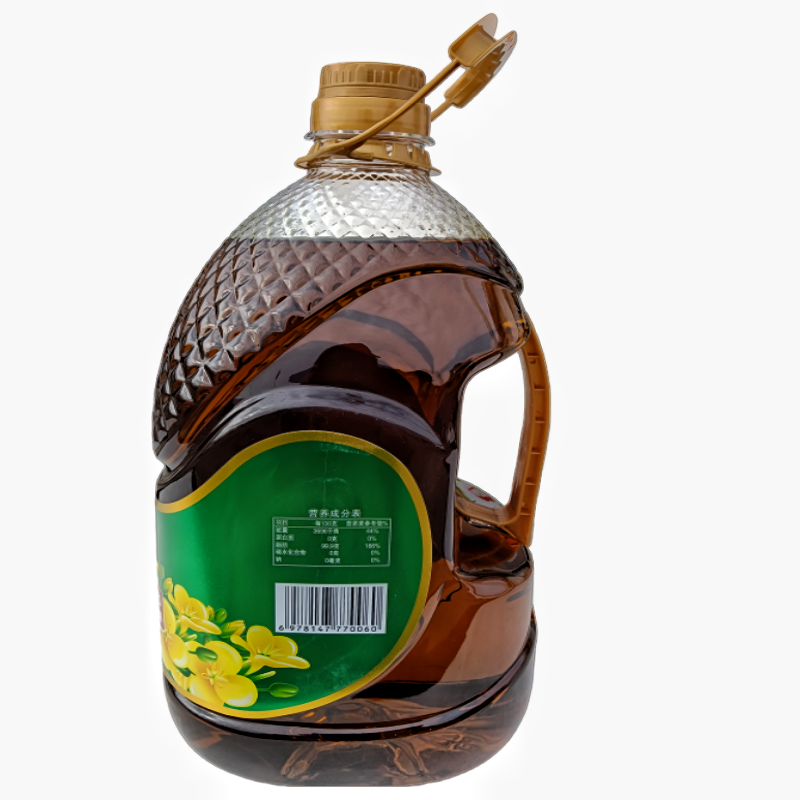 新疆小榨菜籽油昌吉压榨浓香食用油家用炒菜烹饪营养健康油