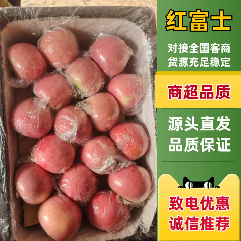 【纸+膜】膜袋山西运城红富士苹果产地直销