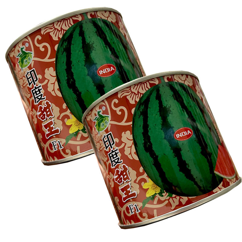 印度甜王西瓜种子大果型高糖抗裂大红瓤基地品种