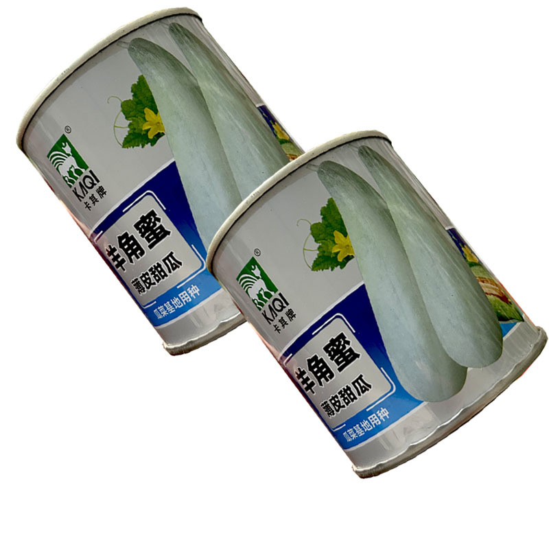 羊角蜜甜瓜种子早熟薄皮香瓜种子抗病肉酥脆多汁