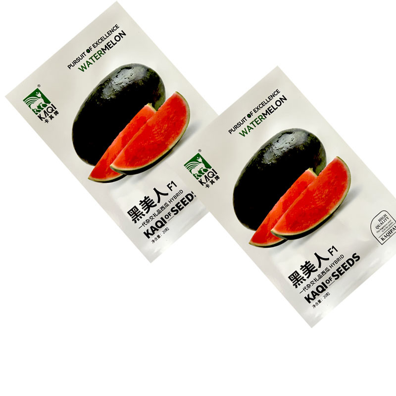 黑美人西瓜种子超甜大果礼品西瓜籽皮薄糖度高基地品种
