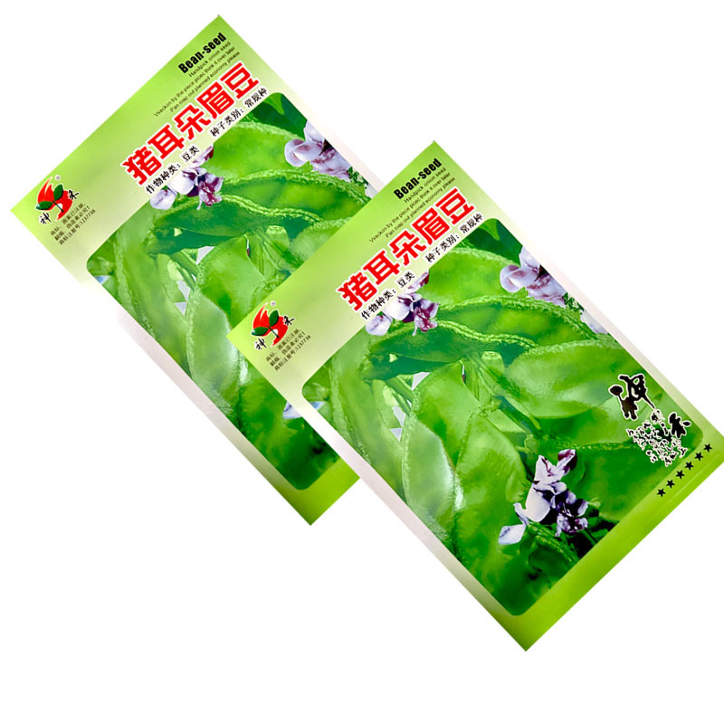 猪耳朵眉豆种子扁豆籽长势强结荚多纤维少基地种植