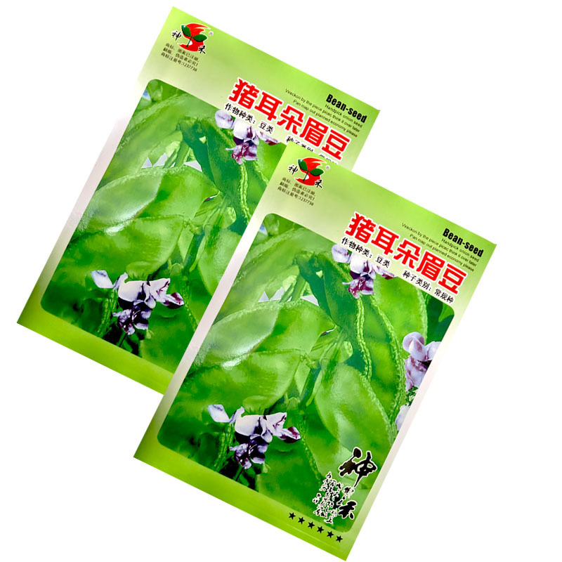 猪耳朵眉豆种子扁豆籽长势强结荚多纤维少基地种植