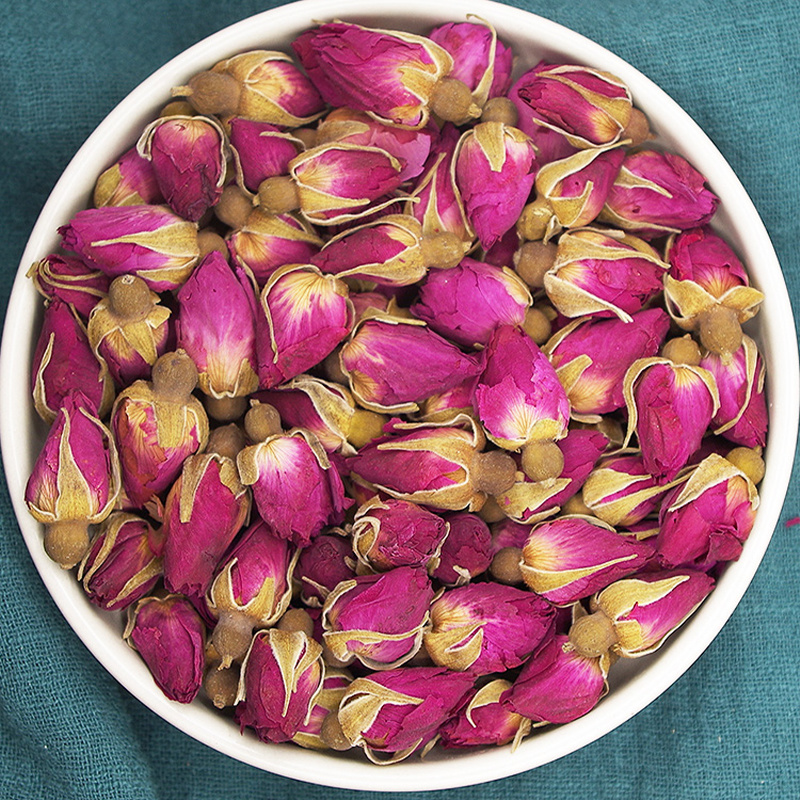红玫瑰花干花蕾精选正品玫瑰花茶干玫瑰散装花草中药材批发