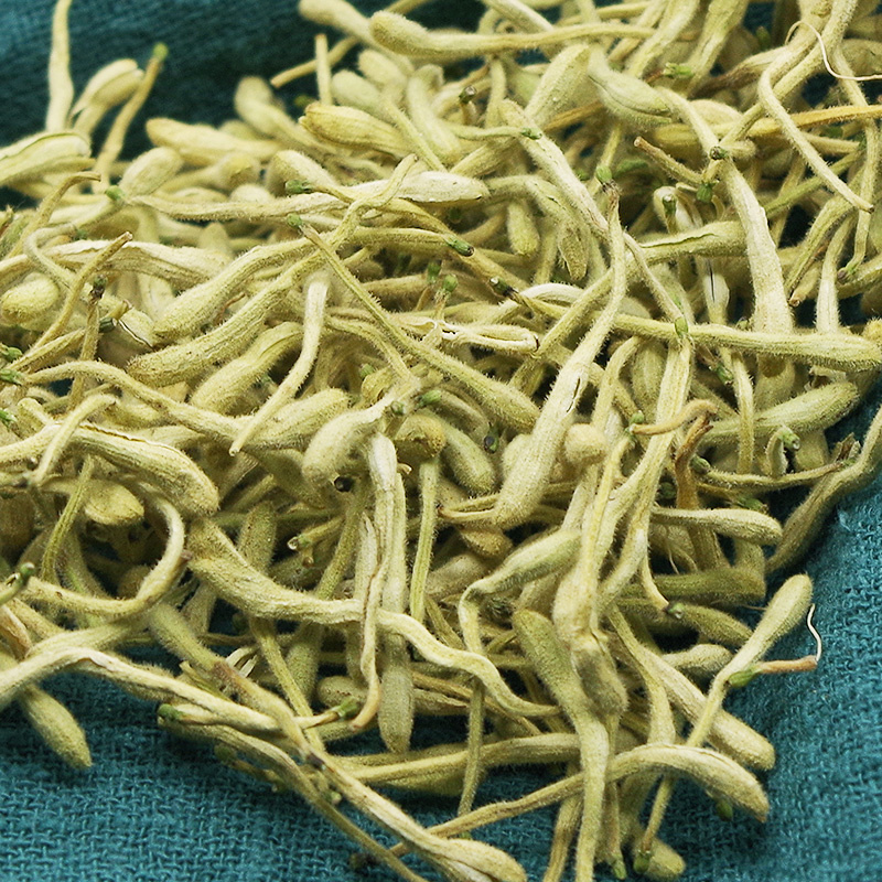金银花中药材泡水茶头茬新采无熏带绒毛安国中药材批发