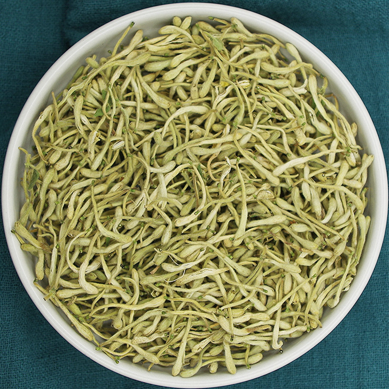 金银花中药材泡水茶头茬新采无熏带绒毛安国中药材批发