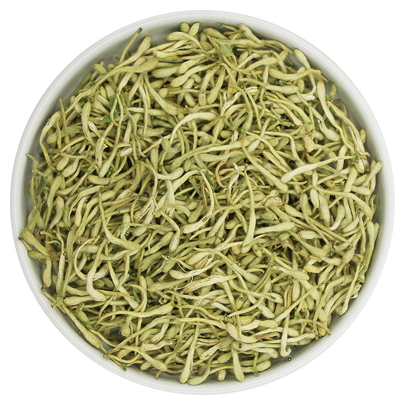 金银花中药材泡水茶头茬新采无熏带绒毛安国中药材批发