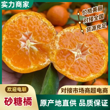 【精选】广西砂糖橘正宗沙糖桔皮薄味甜对接全国