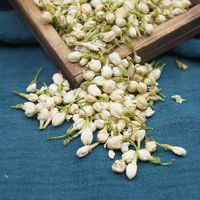 茉莉花批发花干花朵泡茶花苞三花茶原料安国中药材批发