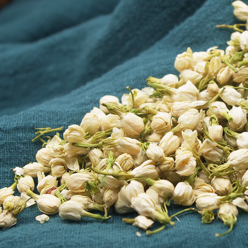 茉莉花批发花干花朵泡茶花苞三花茶原料安国中药材批发