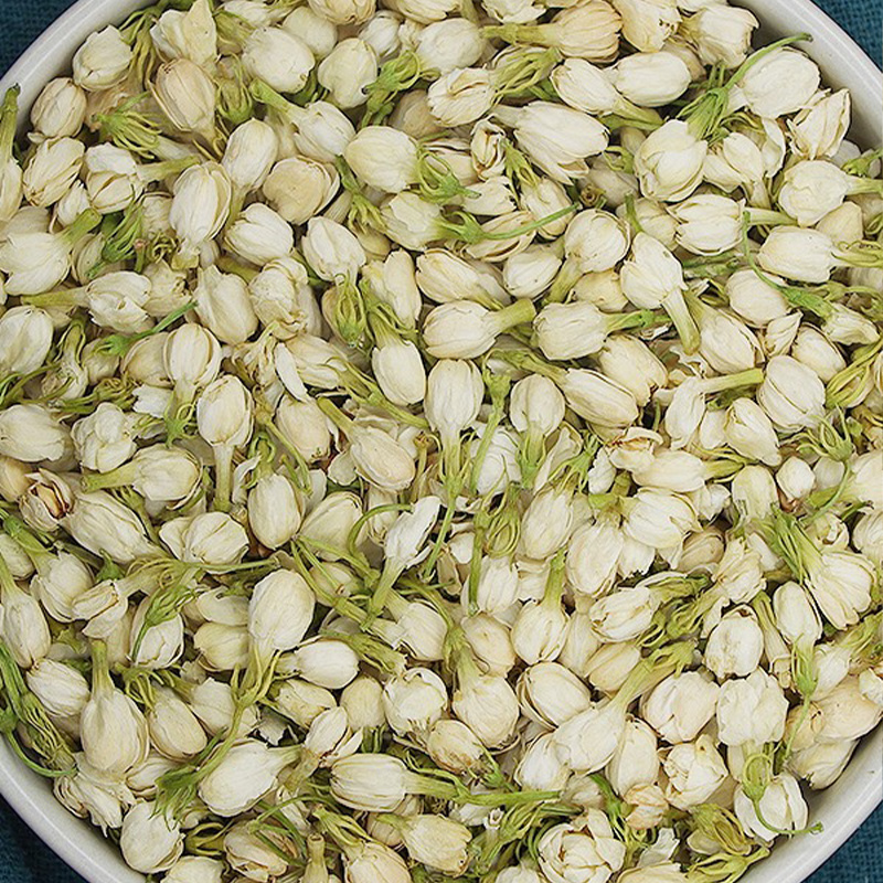 茉莉花批发花干花朵泡茶花苞三花茶原料安国中药材批发