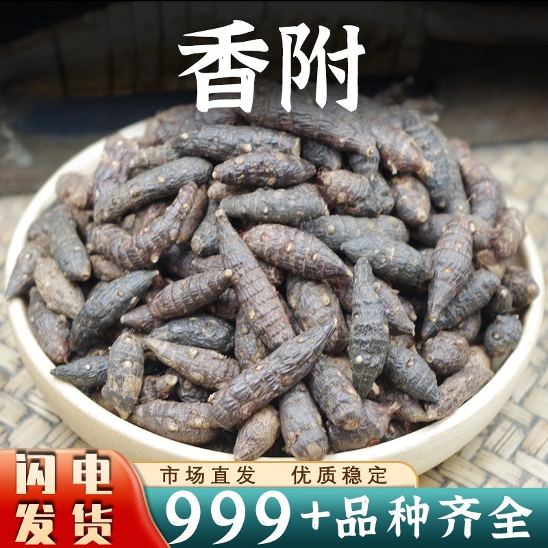 香附中药材批发香附子生香附子茶新鲜非野生安国中药材