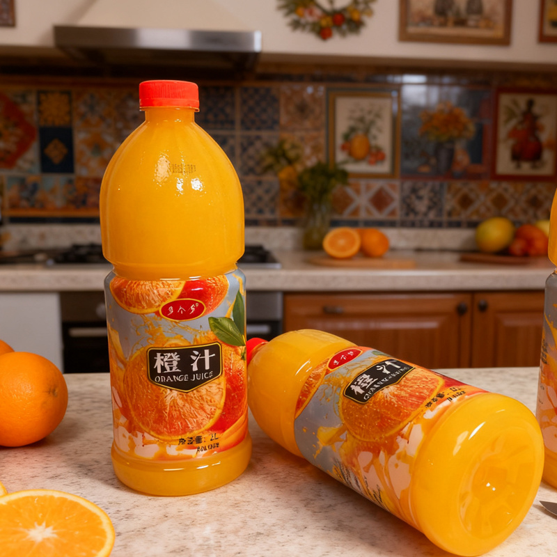 橙汁2L装过年酒席办酒聚会果味饮料大桶装整车发货更优惠