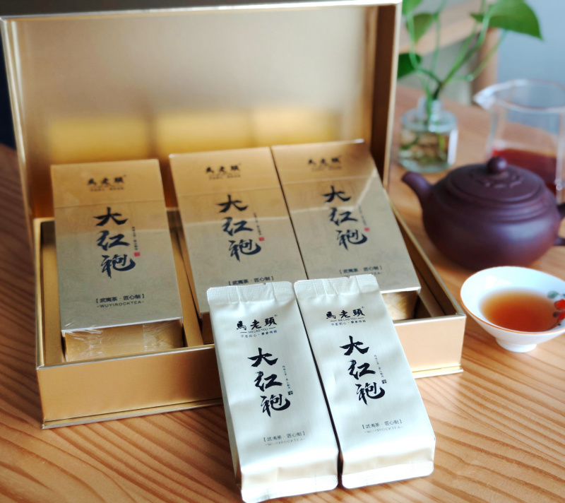 武夷大红袍礼盒装/武夷岩茶岩骨花香传统工艺/特价买三送一