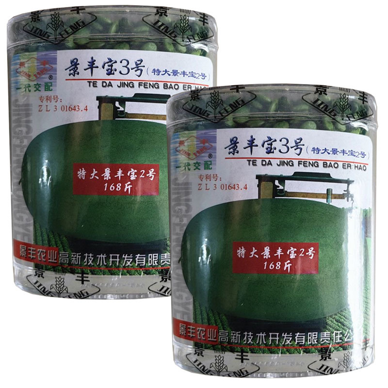景丰宝3号西瓜种子特大景丰宝2号早熟50g抗病高产