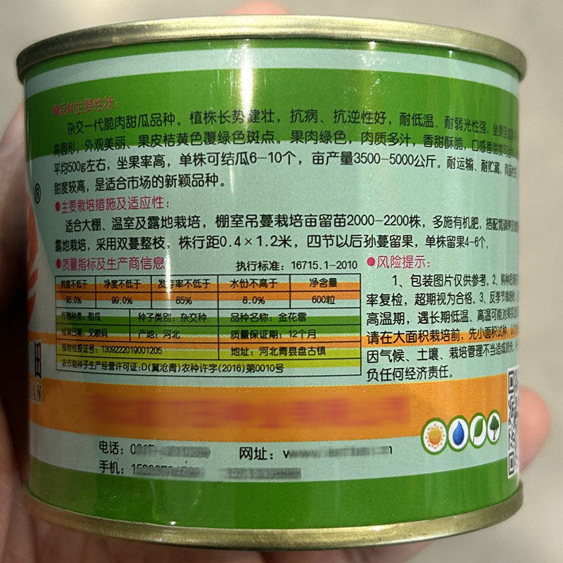 金花雷甜瓜种子花皮香瓜种子基地高产脆肉甜瓜种子
