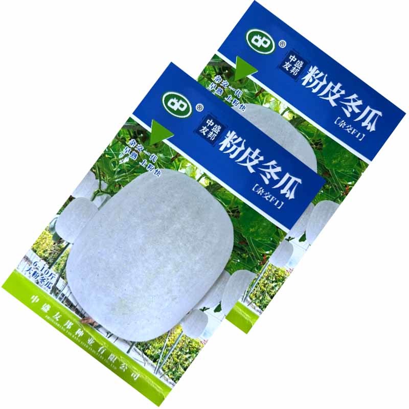 粉皮冬瓜种子杂交早熟上粉快肉厚肉质紧密抗病白皮大冬瓜种子