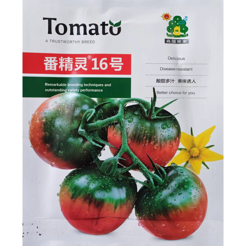 番精灵16草莓番茄种子高糖度口感草莓西红柿种籽脆甜爆汁
