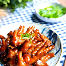 甜辣卤鸡爪