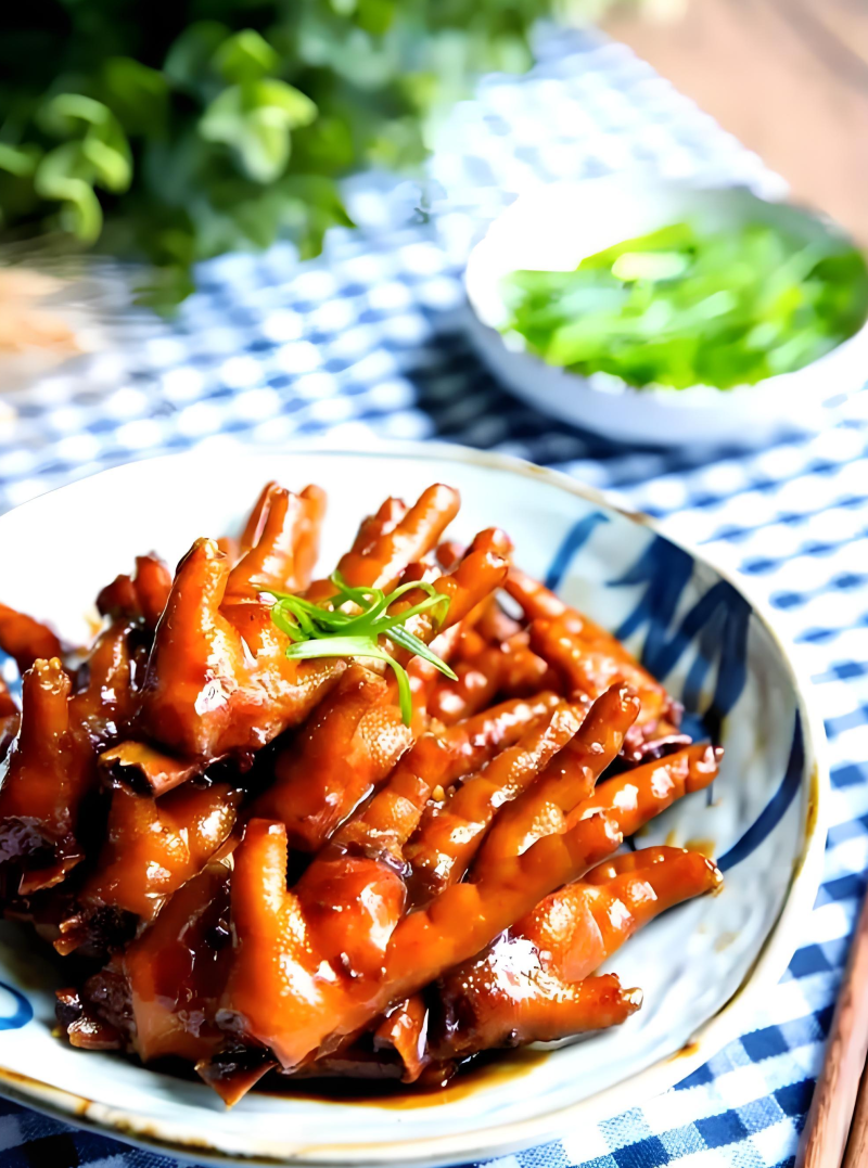 甜辣卤鸡爪