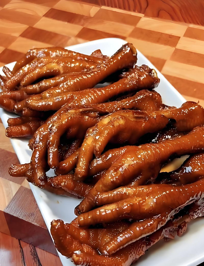 甜辣卤鸡爪