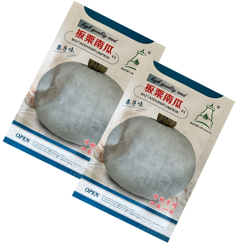板栗南瓜种子银栗南瓜香甜粉糯白皮奶储运春夏种植