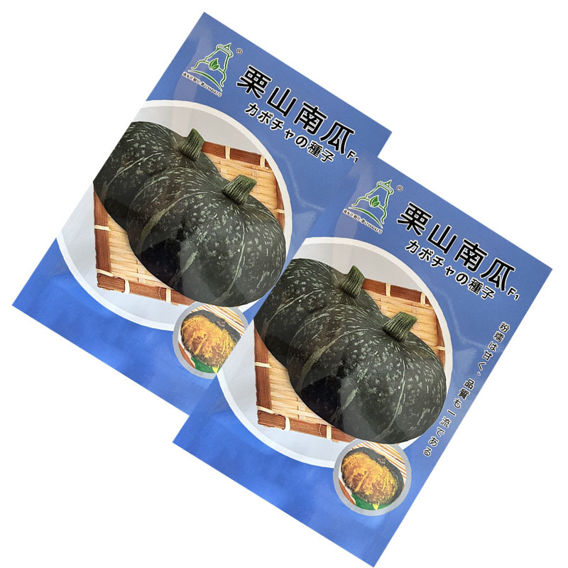 栗山南瓜种子日本板栗南瓜籽早熟扁圆肉厚甜糯香甜