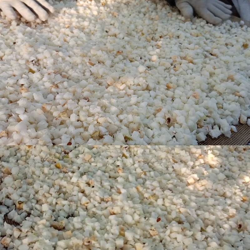 安徽去皮去核梨丁新货无硫展会雪梨丁电商批发雪梨茶