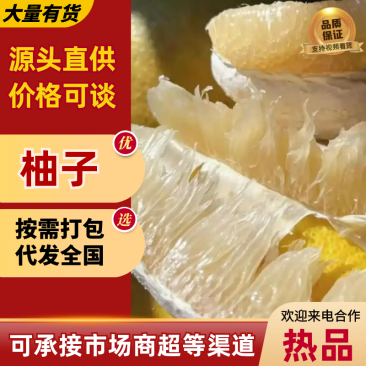 精品柚子大量供应产地直发价格优惠支持视频看货欢迎来电