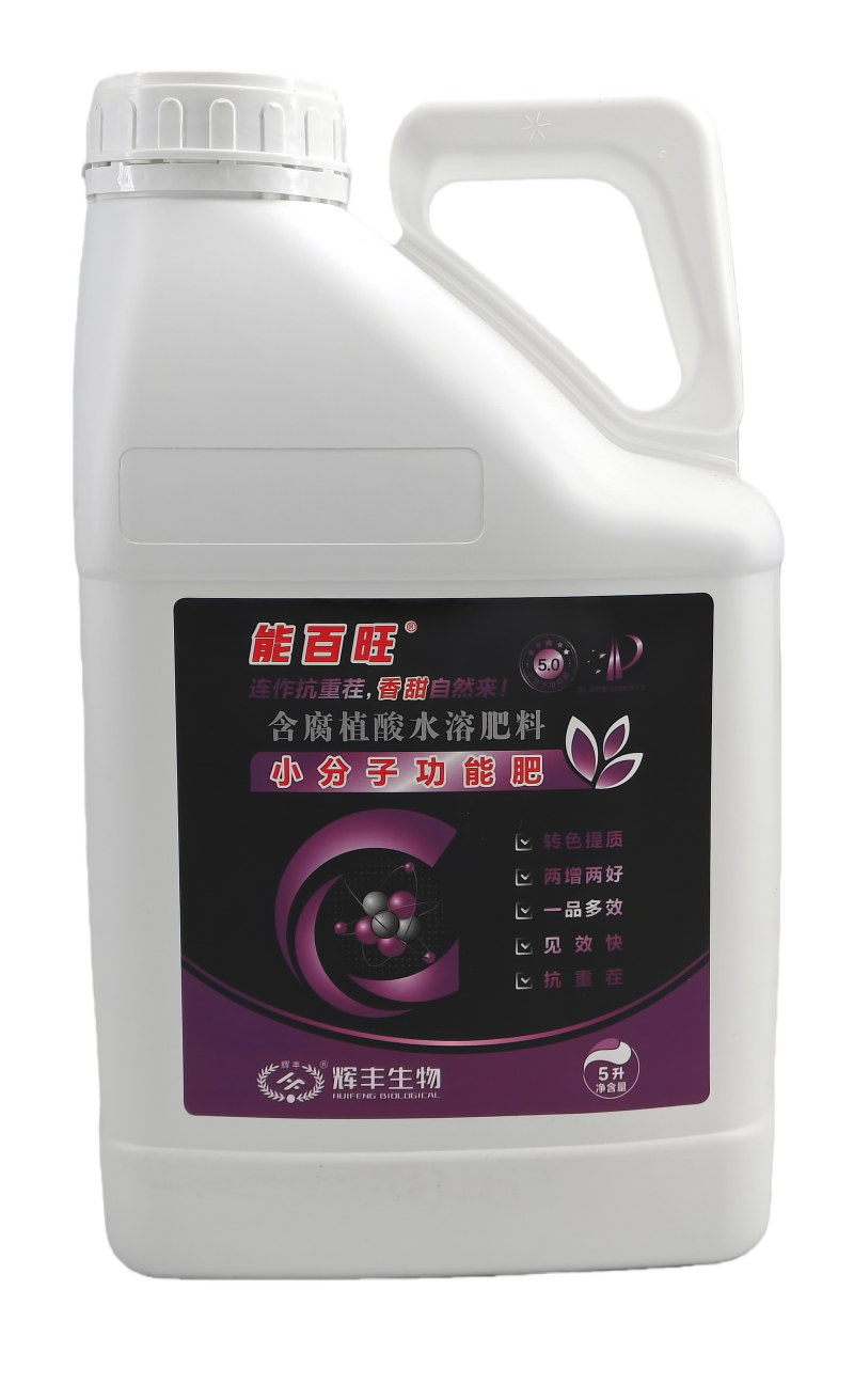 江苏辉丰能百旺含腐植酸小分子水溶肥5升