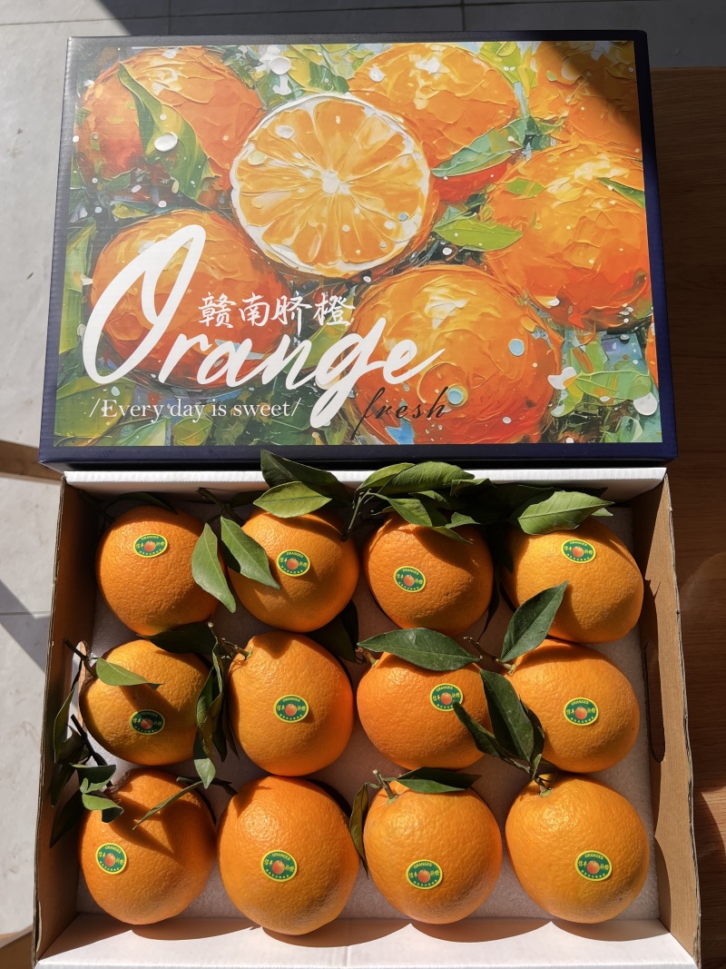 【推荐】精品赣南脐橙/种植基地现摘现发/协助装车发往全国