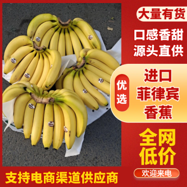 进口菲律宾特价香蕉，常年大量供应，欢迎联系看货