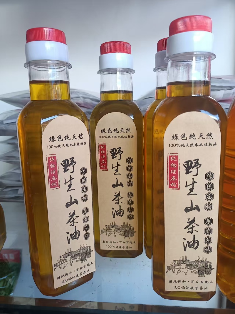 山茶油厂家直销，规格齐全，品质保证，可视频看货代发全国